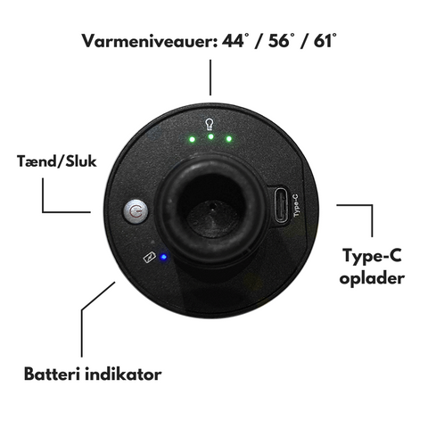 MuscleHeat - Elektronisk massagehuvud med värme